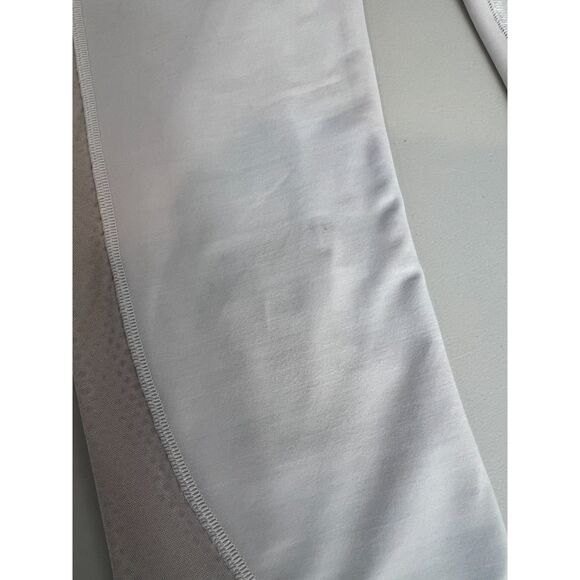 Lululemon Women's Ready Set Go Crop Leggings White Size 4 - Picture 5 of 12